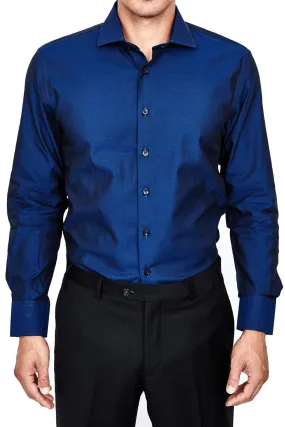 100% Cotton Dark Blue Shirt