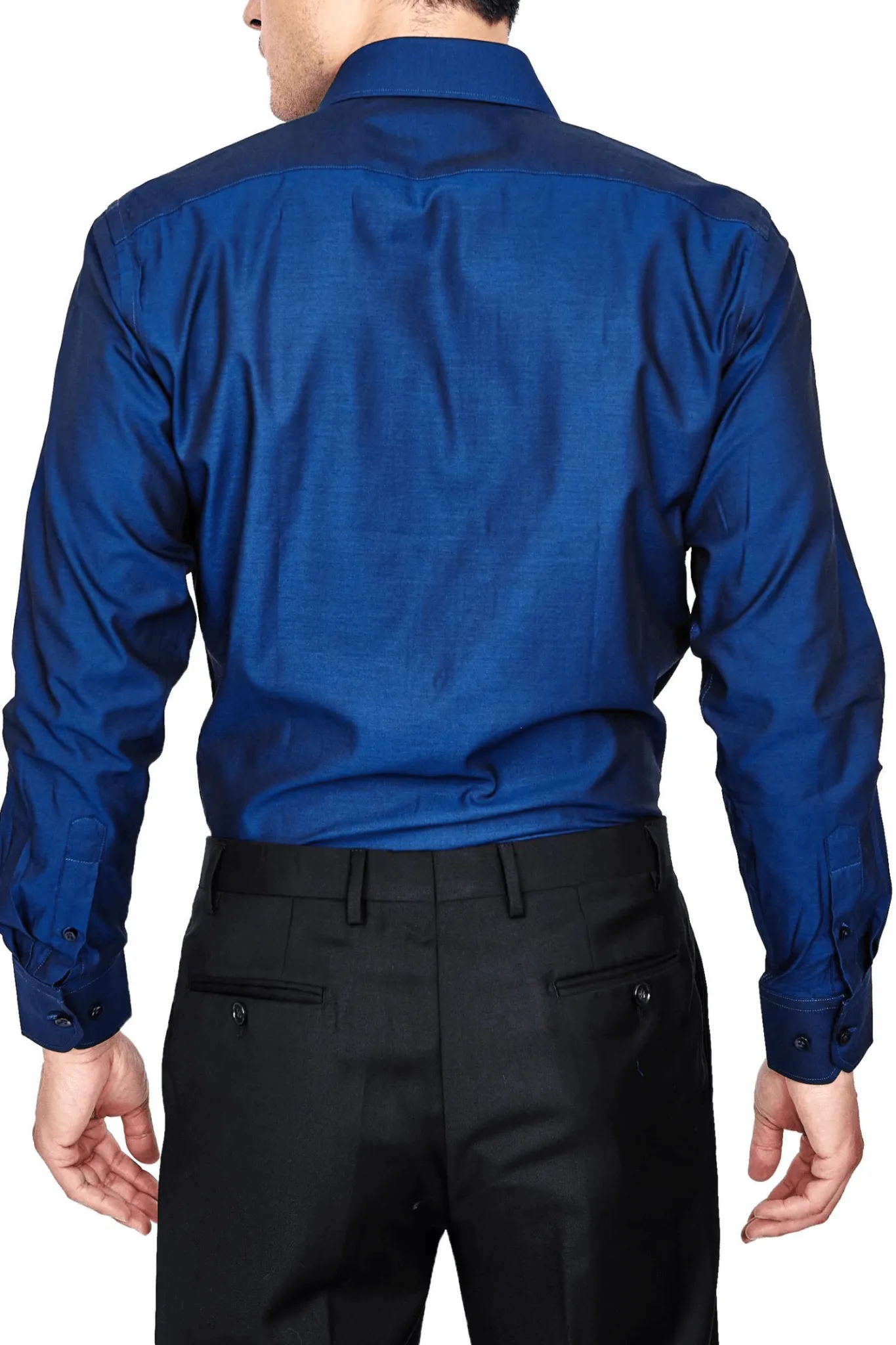 100% Cotton Dark Blue Shirt