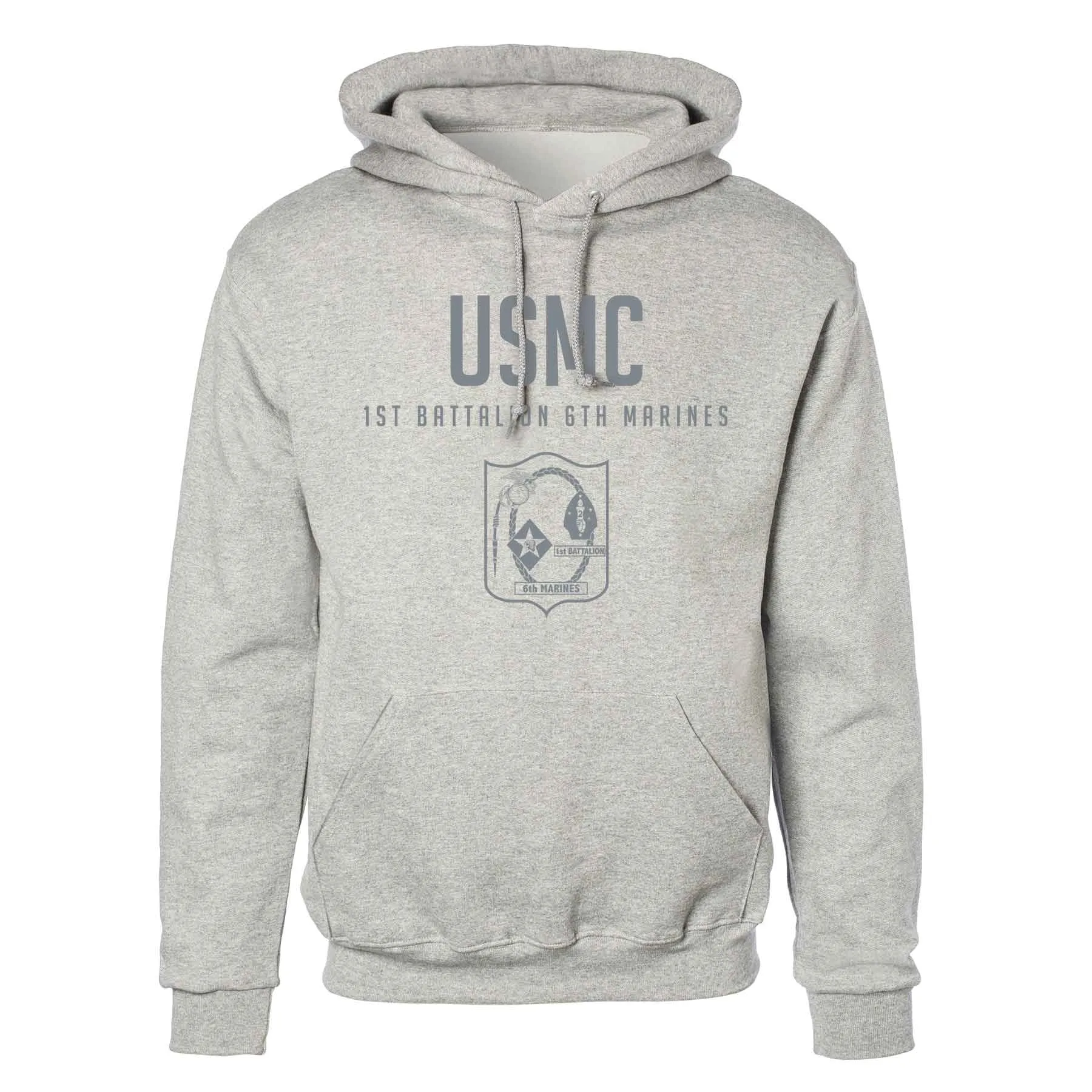 1st Battalion 6th Marines Tonal Hoodie