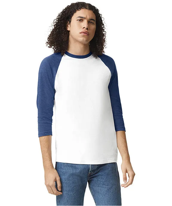 2003CVC - American Apparel Unisex CVC Raglan T-Shirt