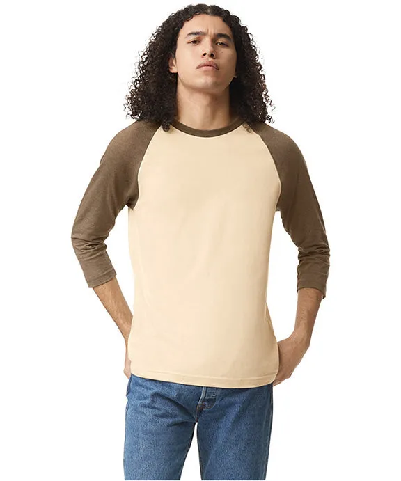 2003CVC - American Apparel Unisex CVC Raglan T-Shirt