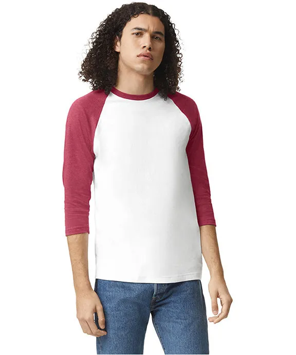 2003CVC - American Apparel Unisex CVC Raglan T-Shirt