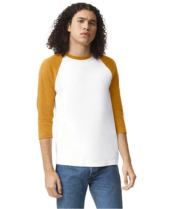 2003CVC - American Apparel Unisex CVC Raglan T-Shirt