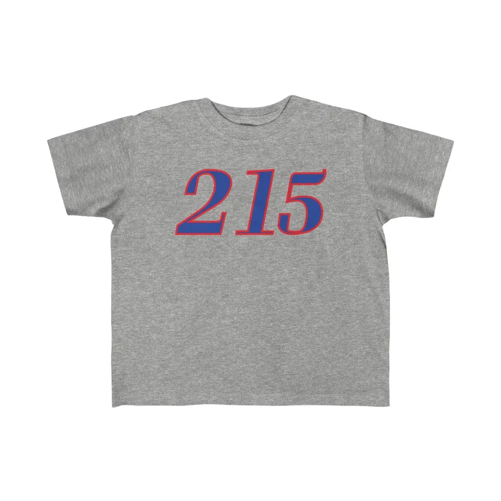 215 Area Code Liberty Kids Tee