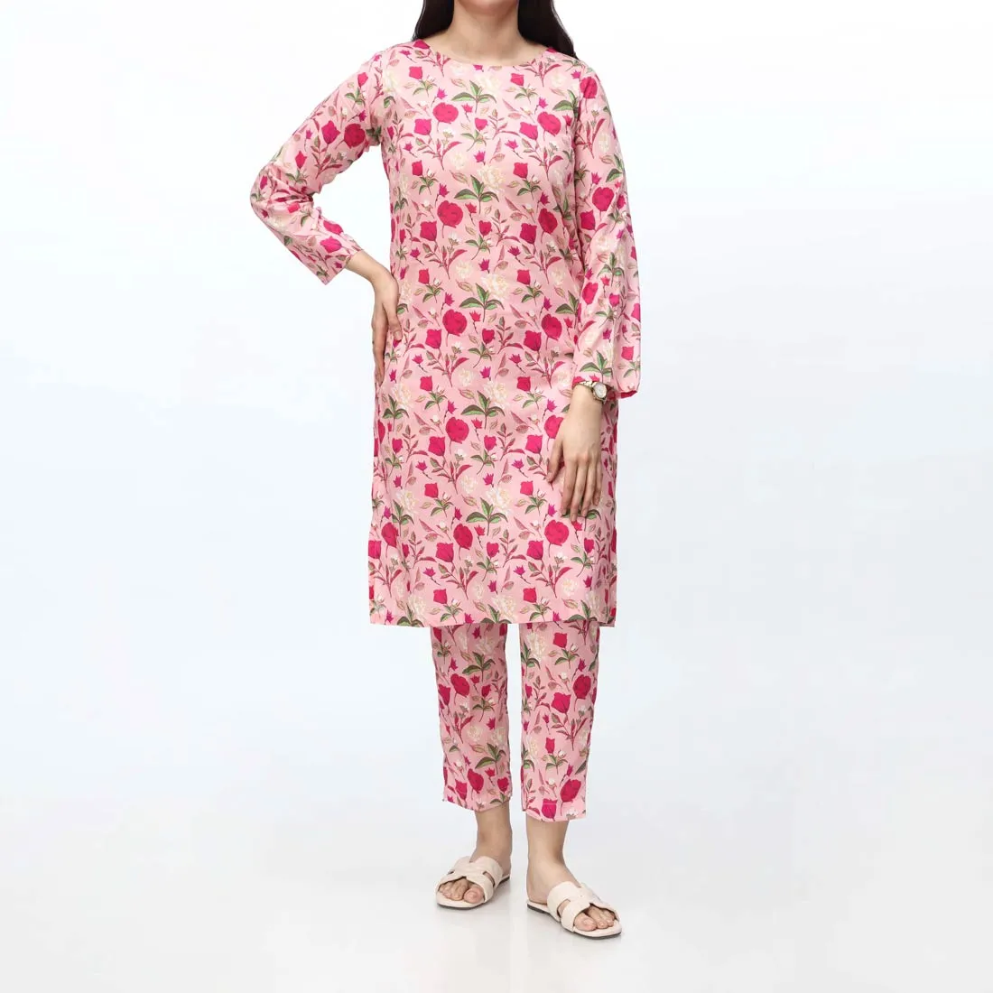 2PC - Unstitched Digital Printed Lawn Suit PS4849