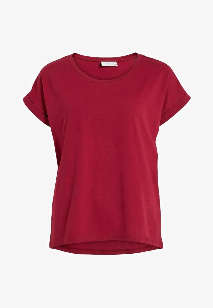 4-A0801 Dreamers Beet Red T-shirt