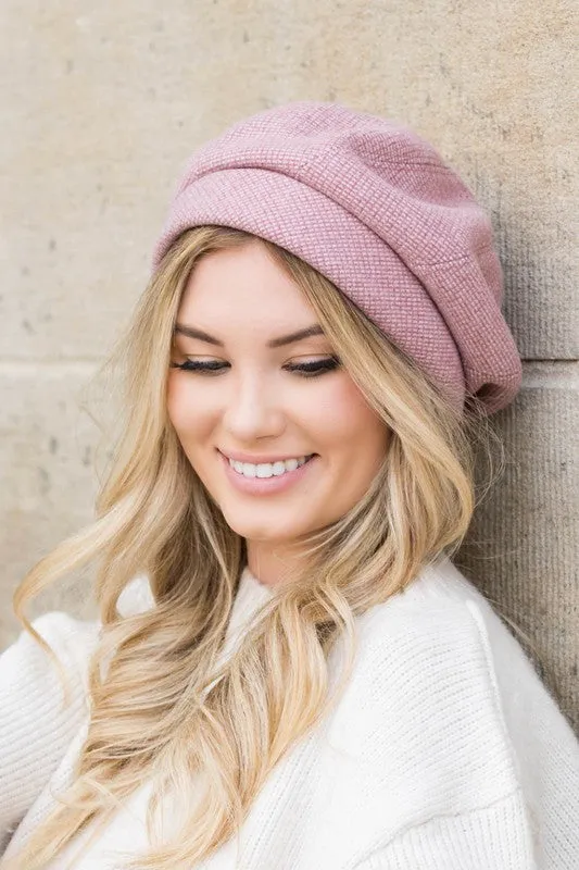 ACCESSORY- Hat- BARBARA'S FOLD OVER BERET