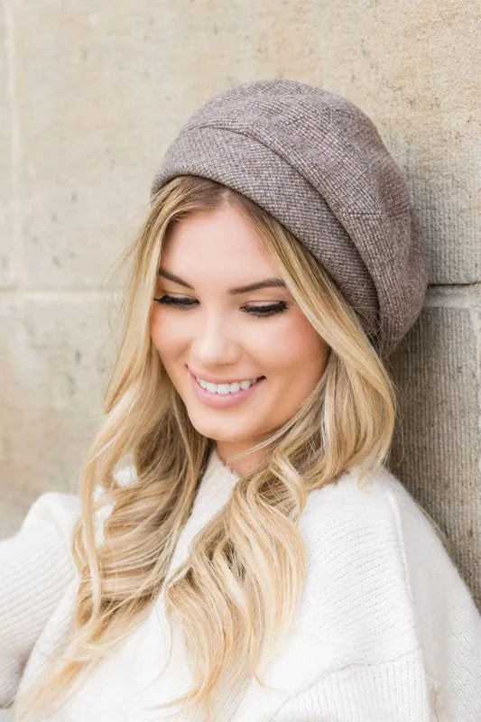 ACCESSORY- Hat- BARBARA'S FOLD OVER BERET