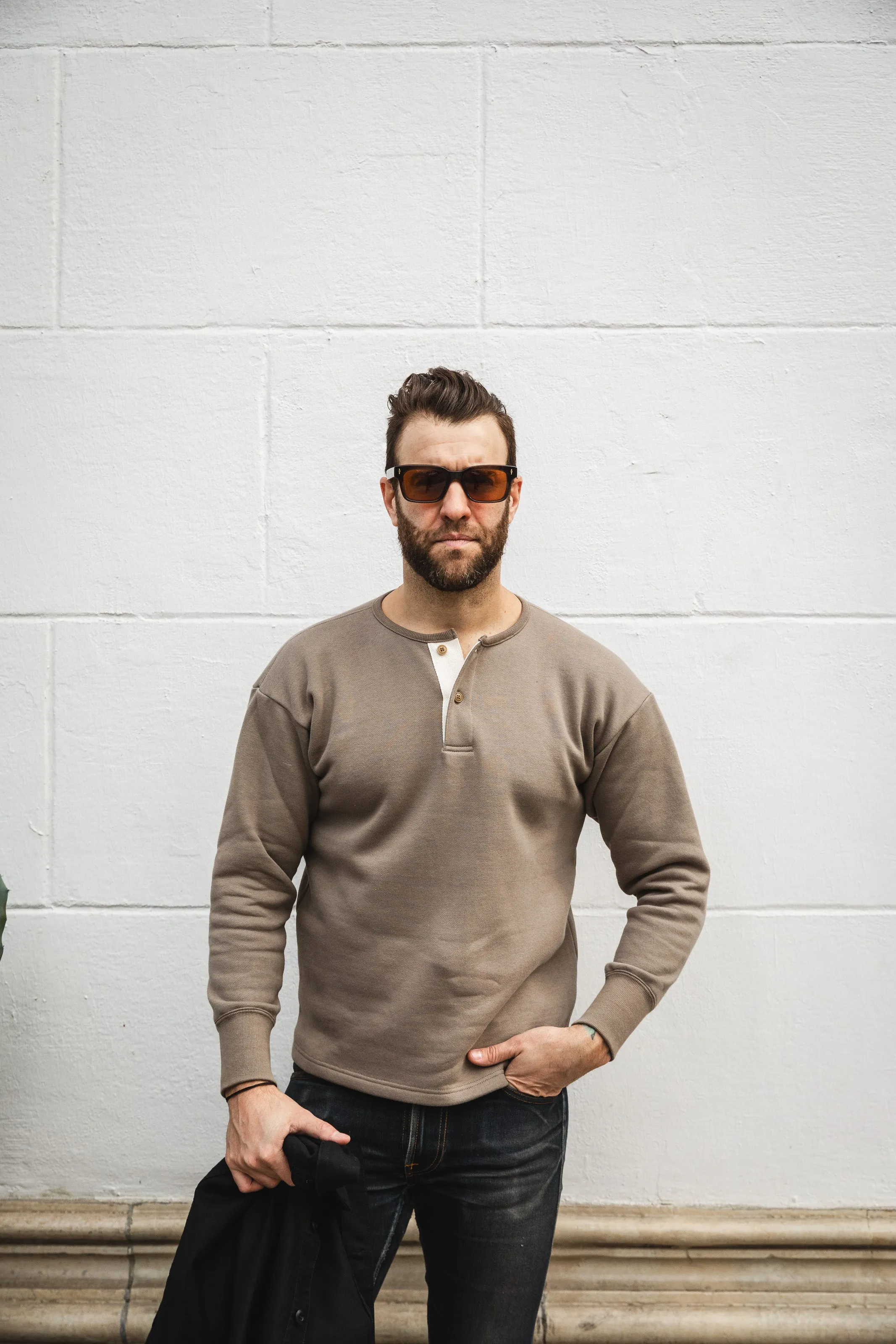 Addict Clothes - Fleece Henley