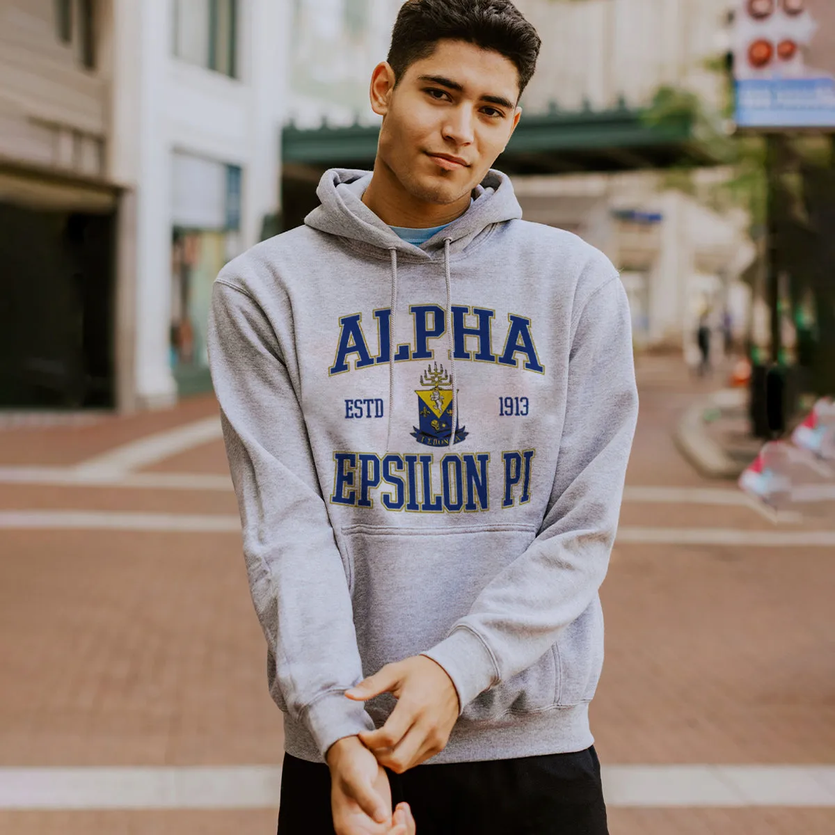 AEPi Classic Crest Hoodie