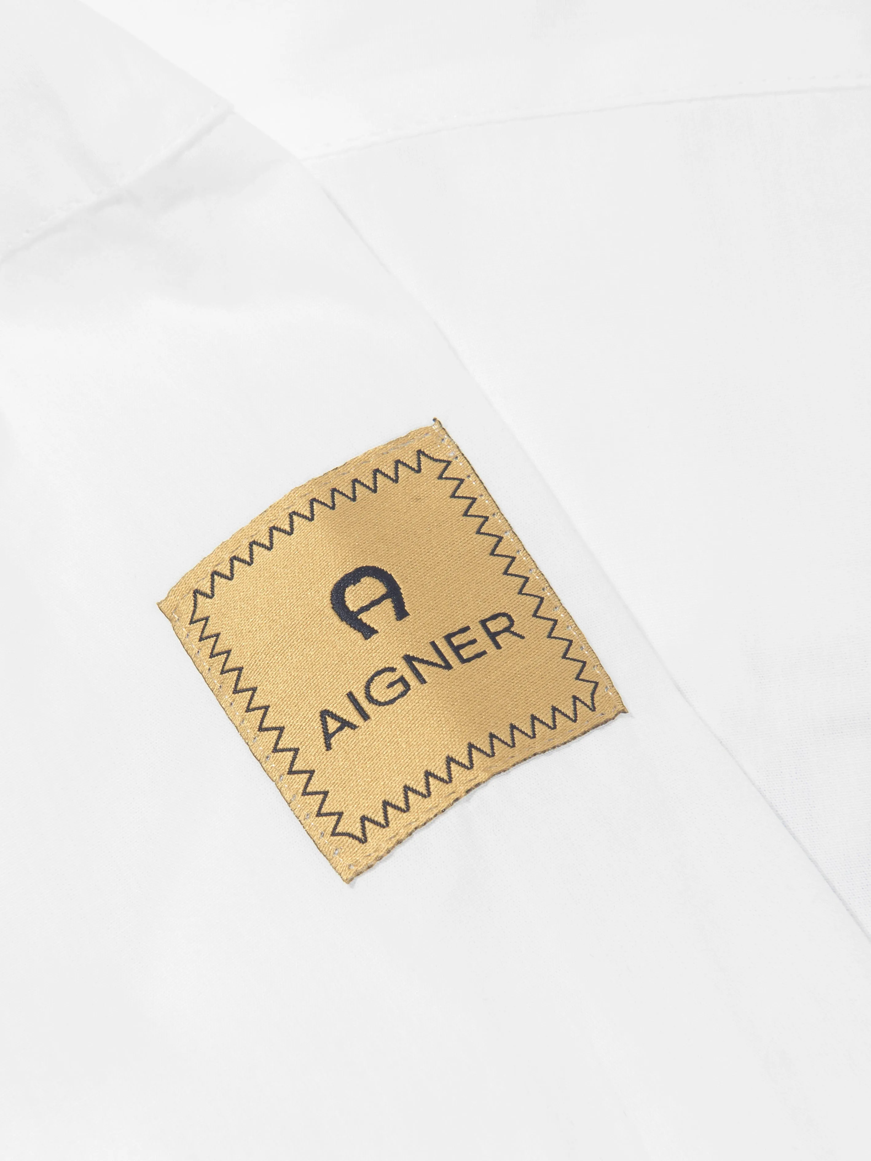 Aigner Baby Boys Logo Print Shirt in White