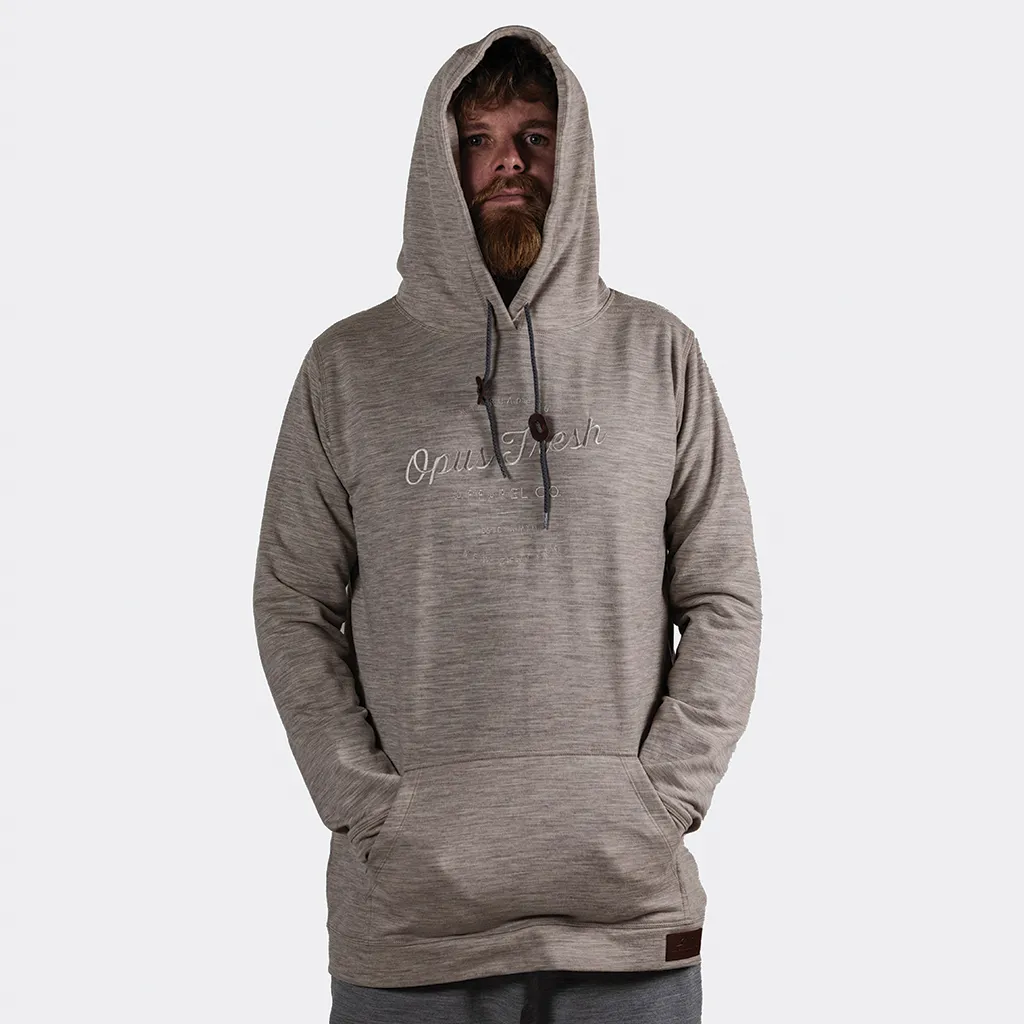 Alpha Hoodie - Tussock Marle