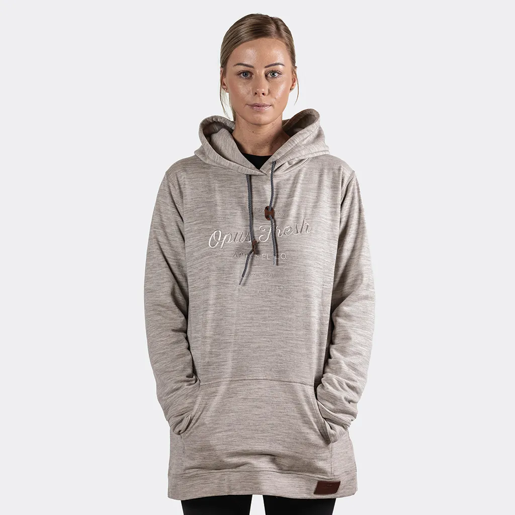 Alpha Hoodie - Tussock Marle