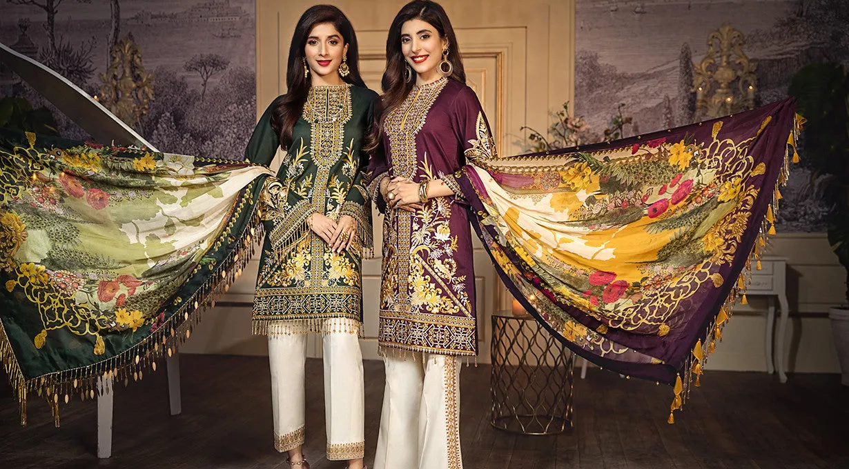 Anaya by Kiran Chaudhry – Luxury Lawn Collection 2020 – MELANIE