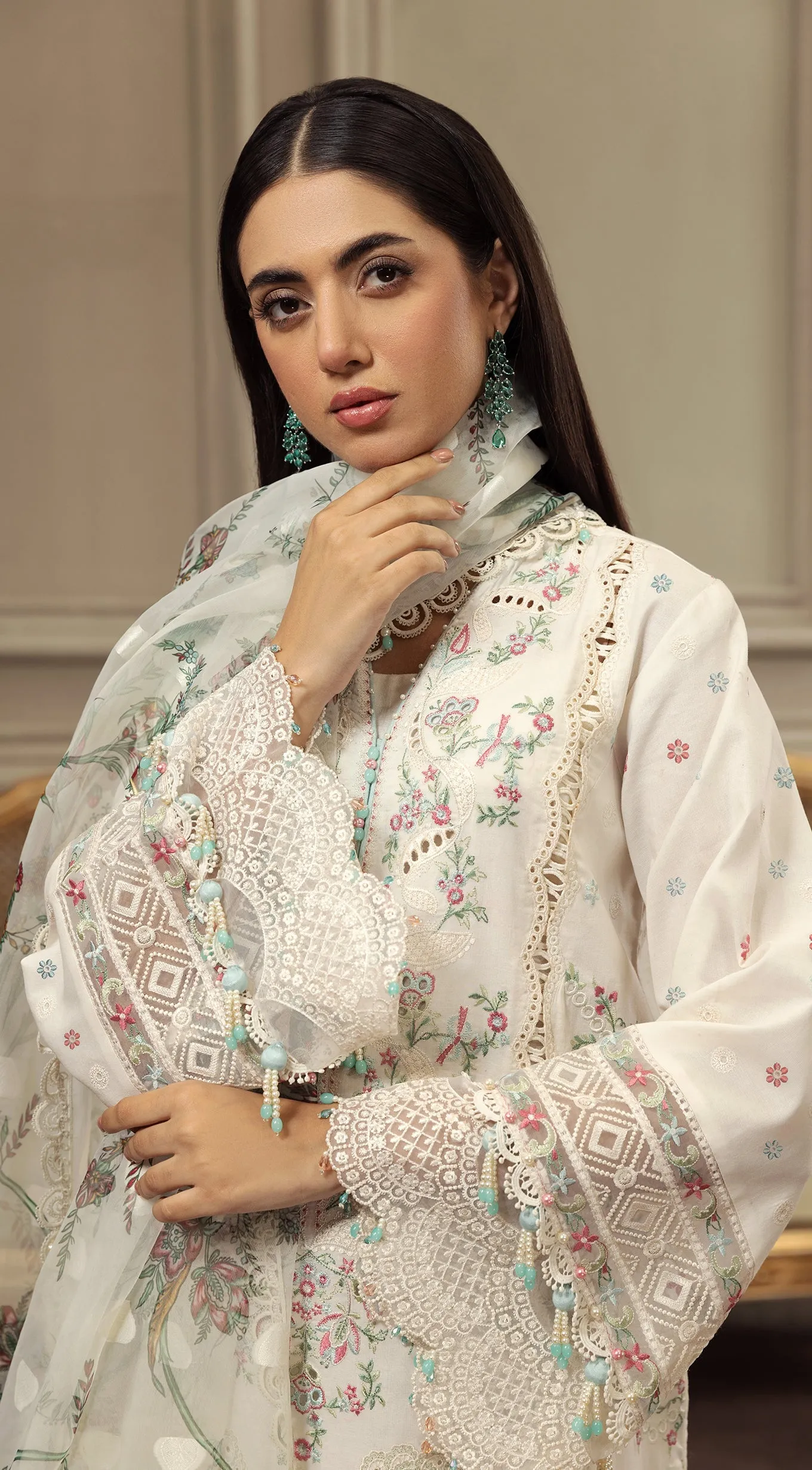 Anaya by Kiran Chaudhry Luxury Lawn Eid Collection – AMAYA