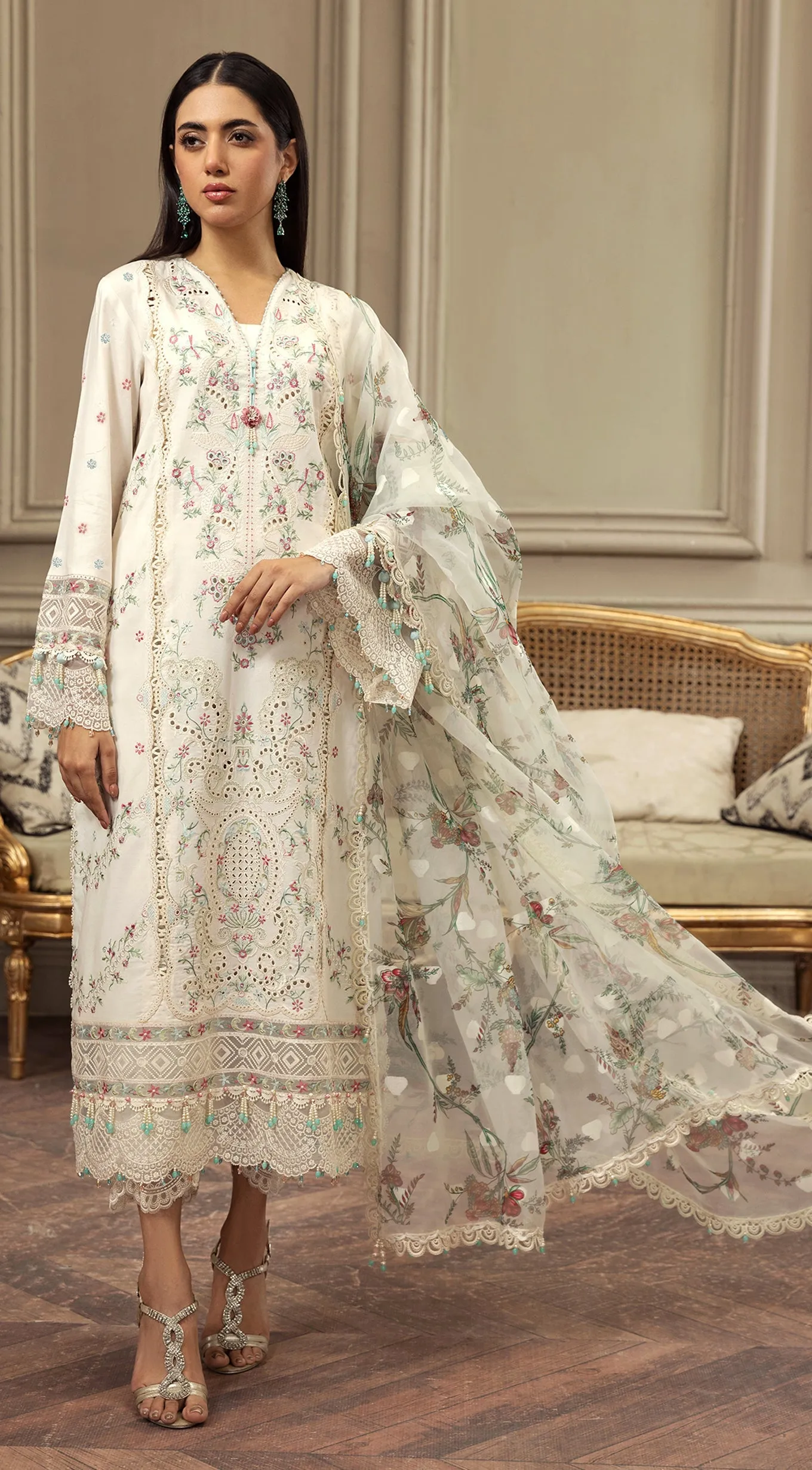 Anaya by Kiran Chaudhry Luxury Lawn Eid Collection – AMAYA