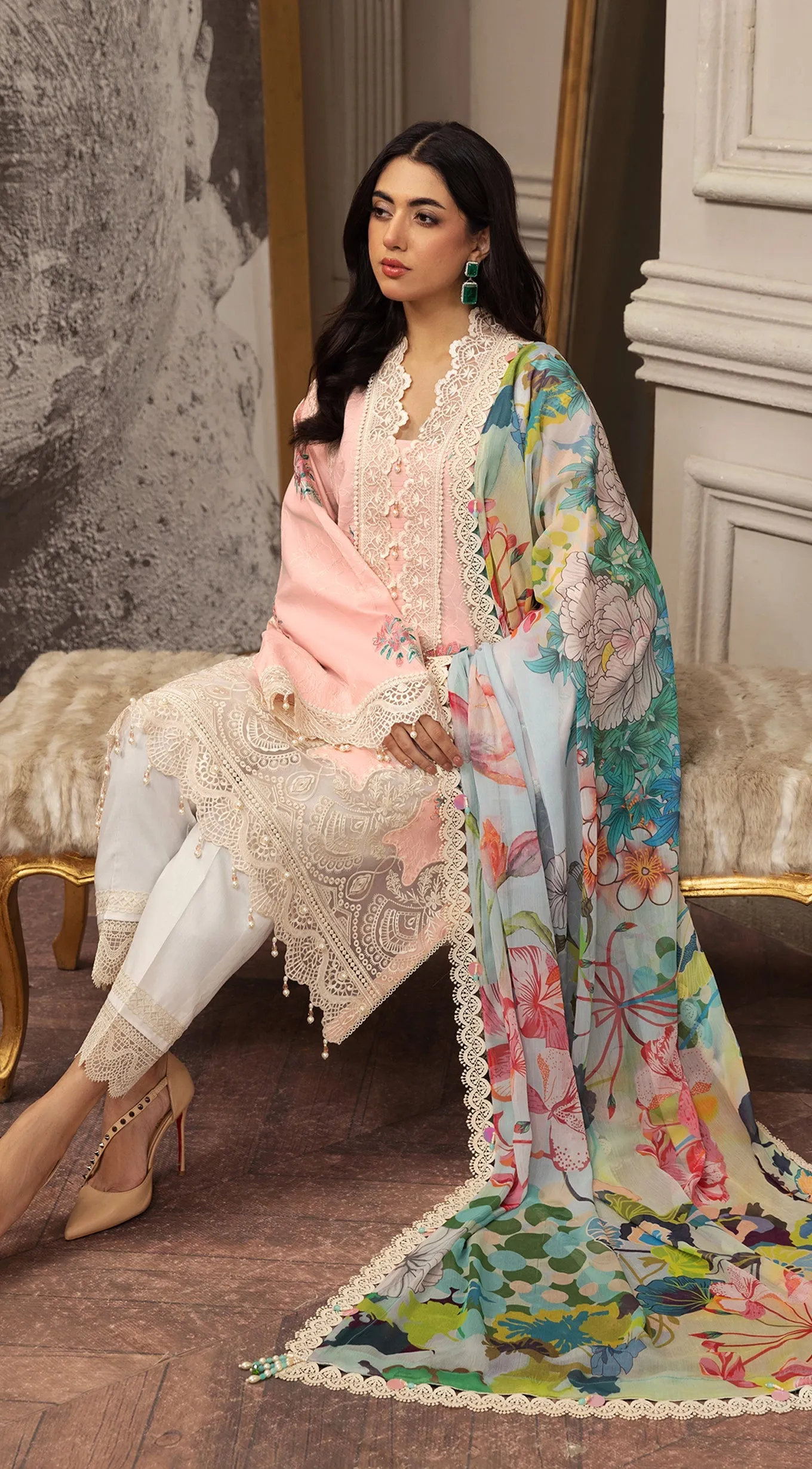 Anaya by Kiran Chaudhry Luxury Lawn Eid Collection – SEHAM