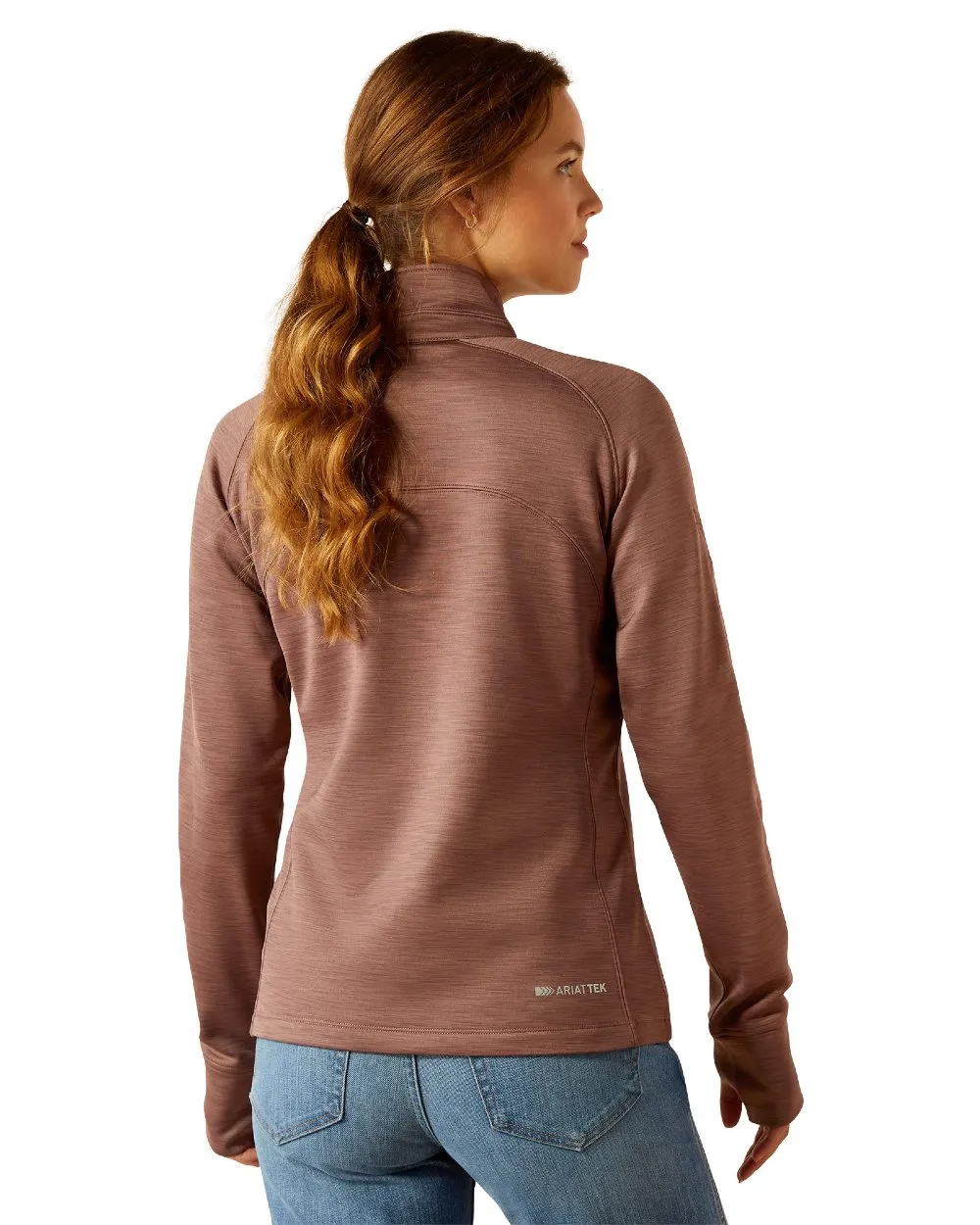 Ariat Womens Tek Team Half Zip Sweatshirt