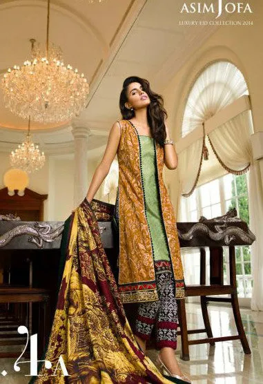 Asim Jofa Luxury Eid Collection '14 - 4A