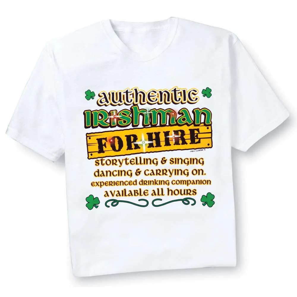 Authentic Irishman Flashing T-Shirt