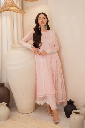 Azure Ensembles Luxury Chiffon Formals – Pink Delight