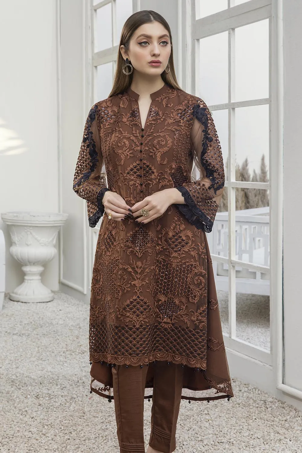 Azure Luxury Formal Kurtis 2021 – Autumn Hues