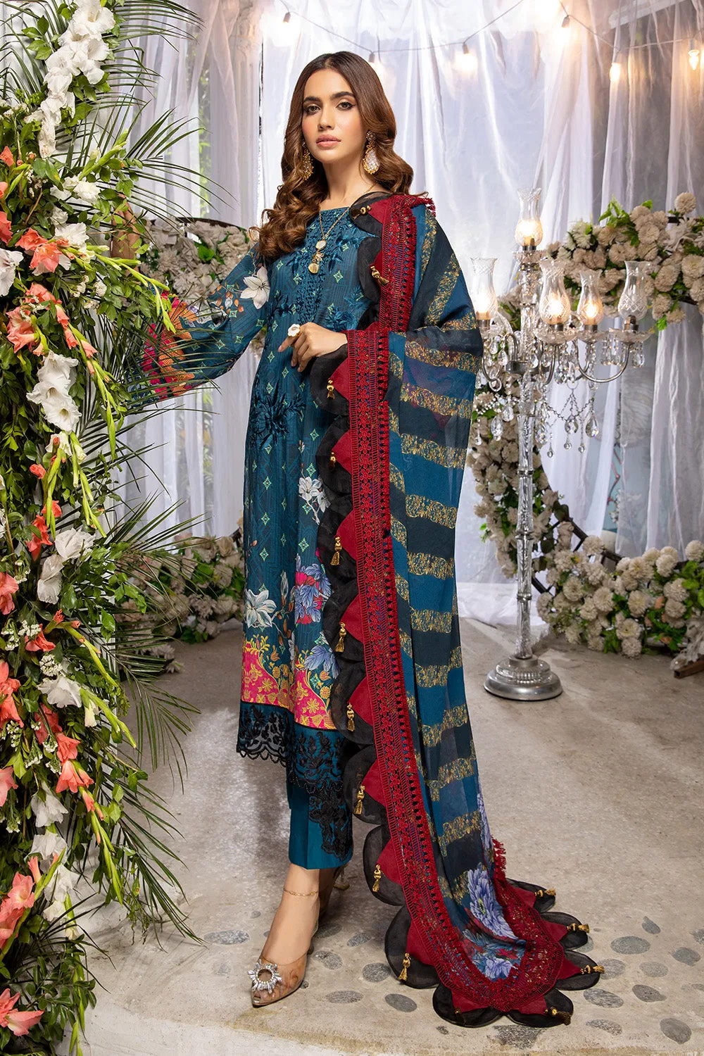 Azure Luxury Lawn Collection 2022 – Gemstone