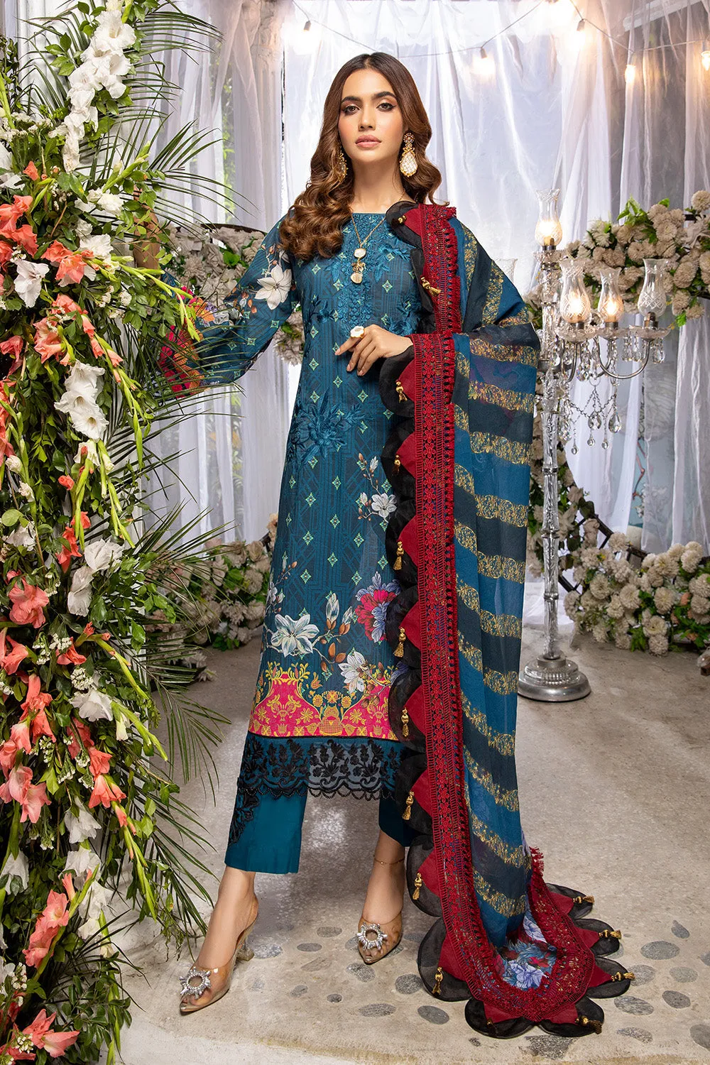 Azure Luxury Lawn Collection 2022 – Gemstone