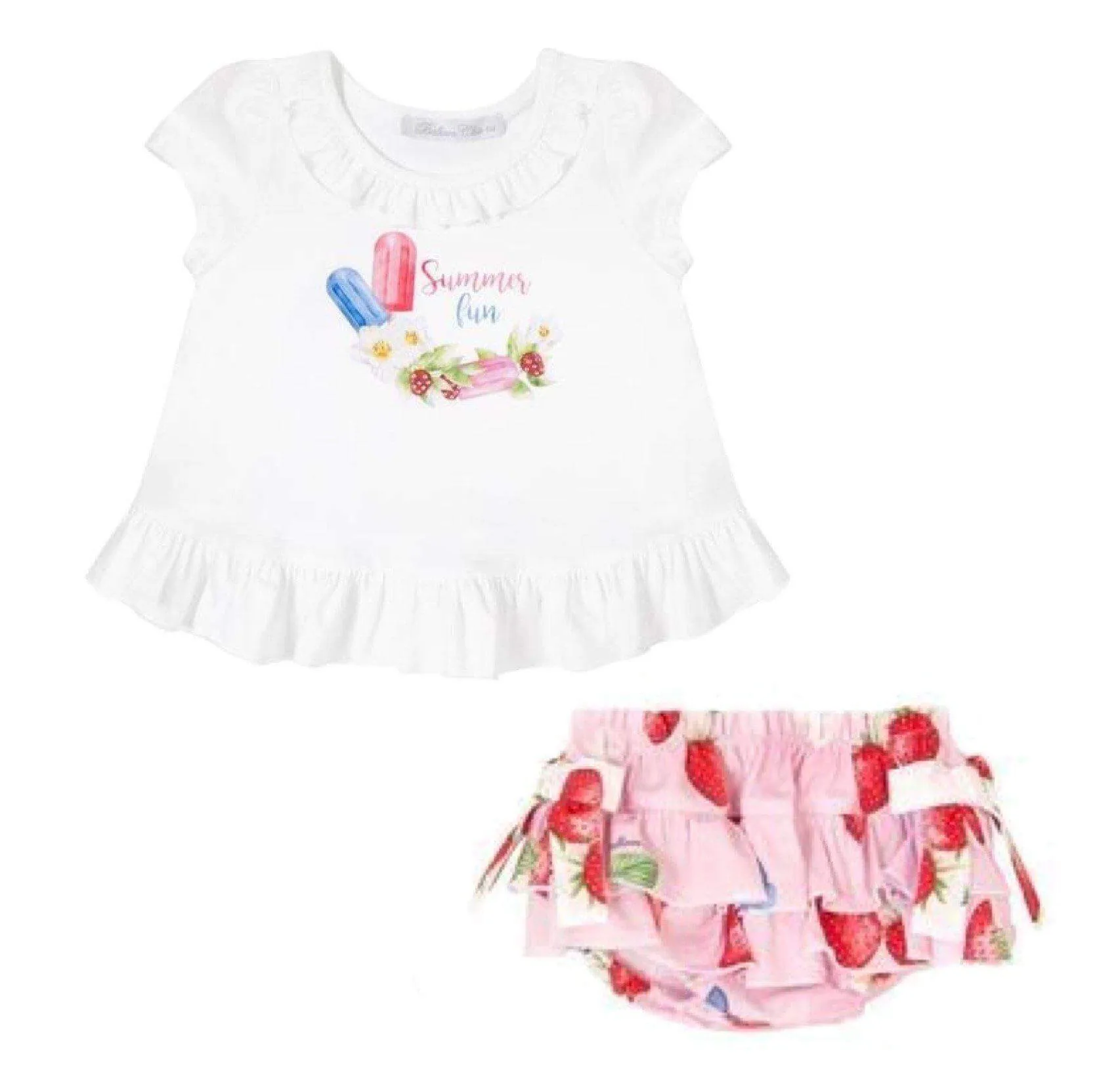 Baby Girls T-Shirt & Bloomers set