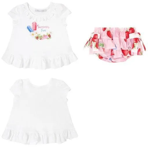 Baby Girls T-Shirt & Bloomers set