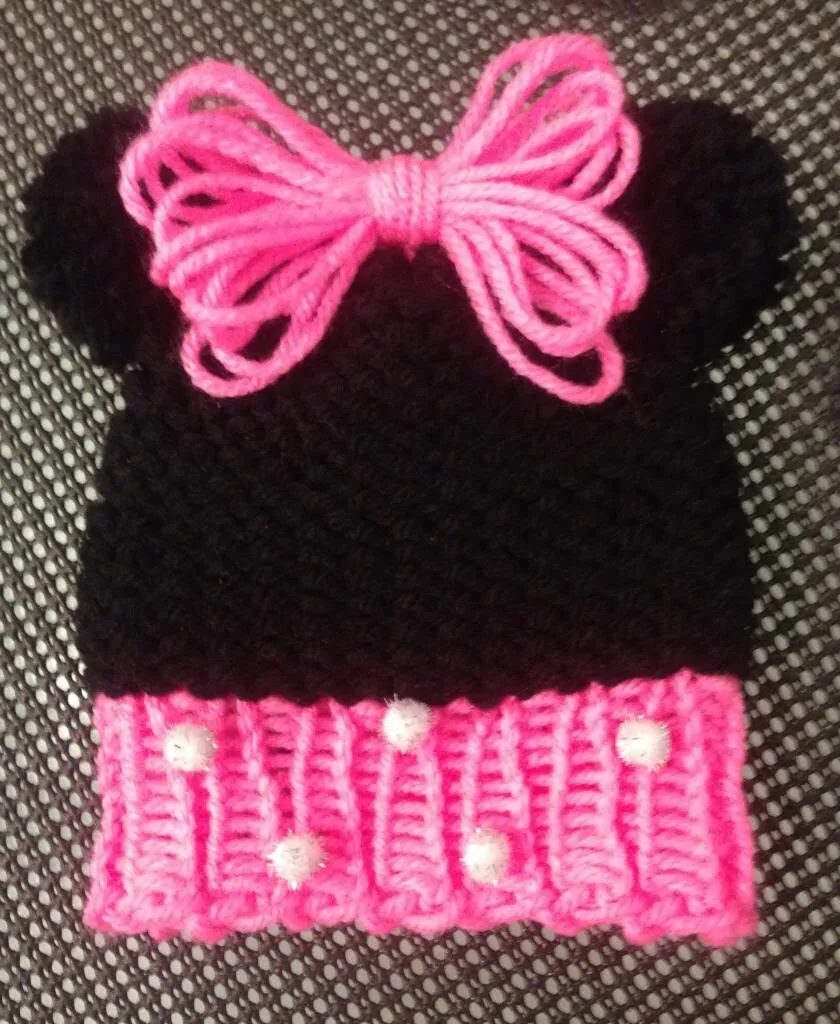 Baby Hat Pattern with Ears | Animal Bear Mouse Ears