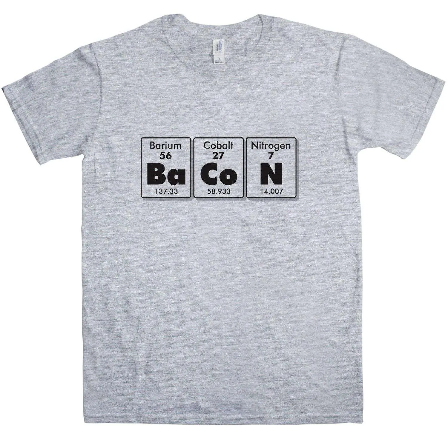 Bacon Periodic Table T-Shirt