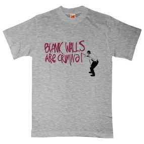 Banksy Blank Walls T-Shirt