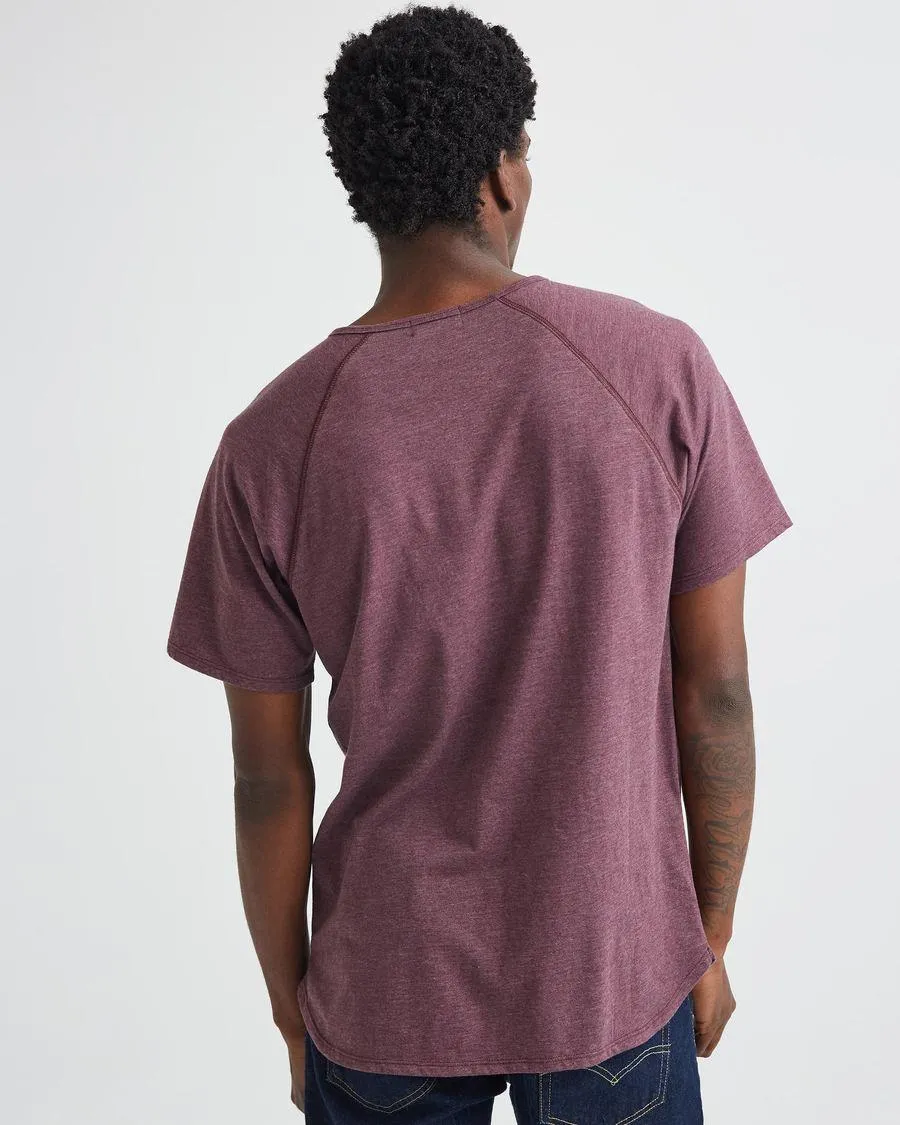 Baseball Henley Tee (Fig)