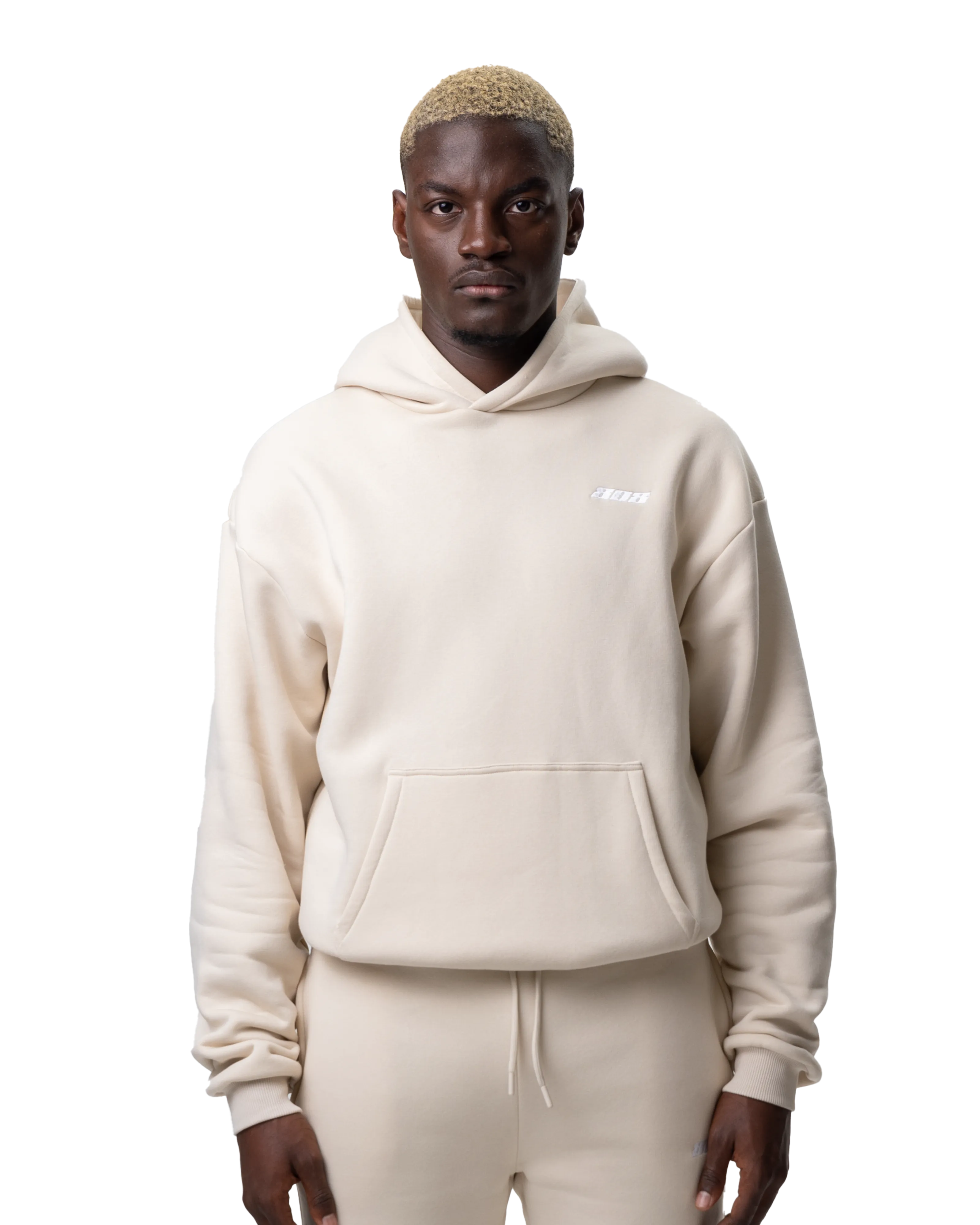 Basic Hoodie Cream White