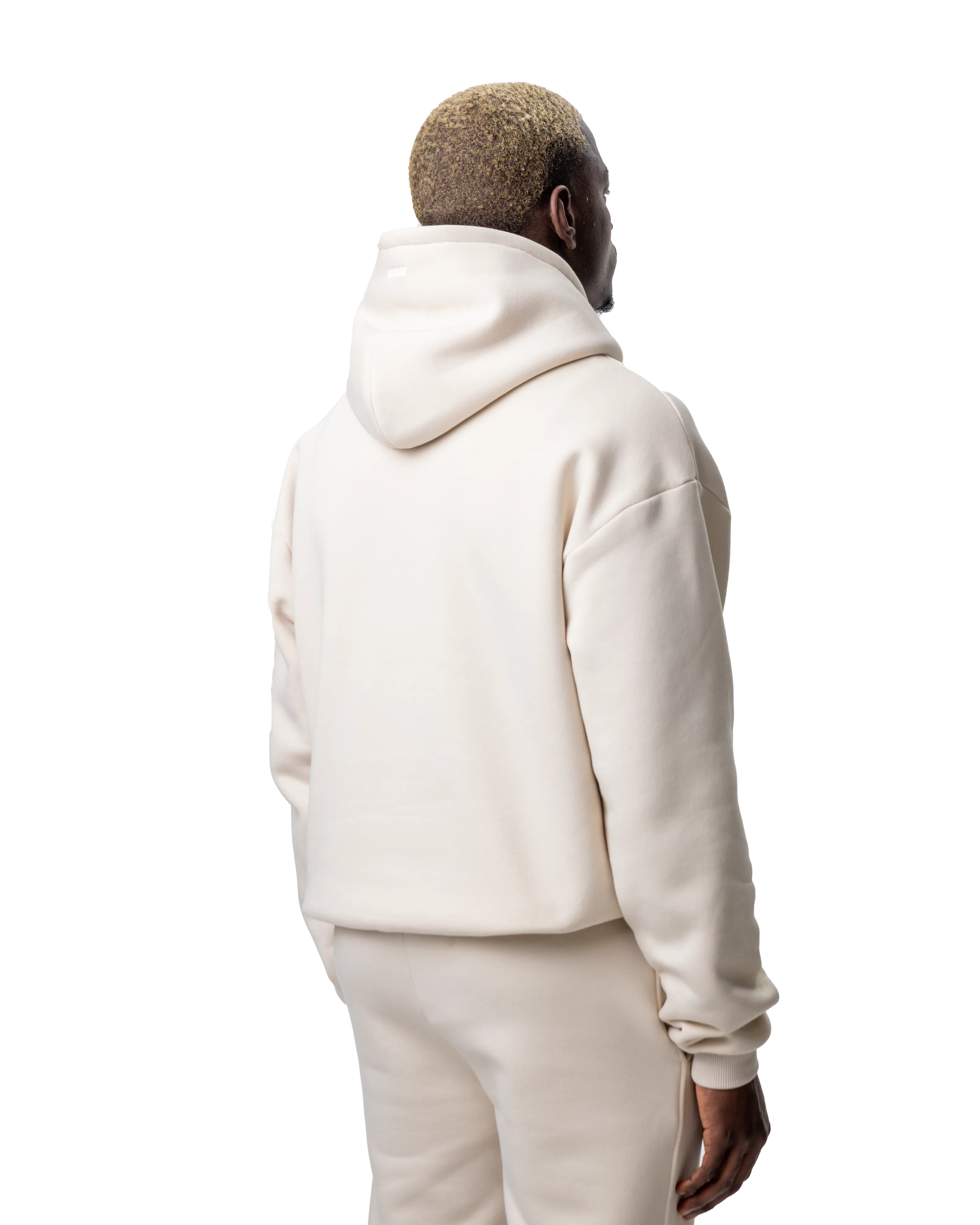 Basic Hoodie Cream White