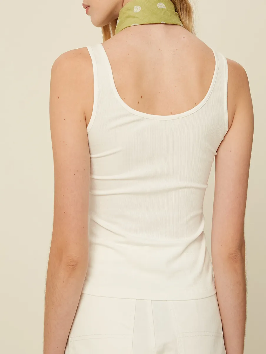 Be The Best Henley Tank Top