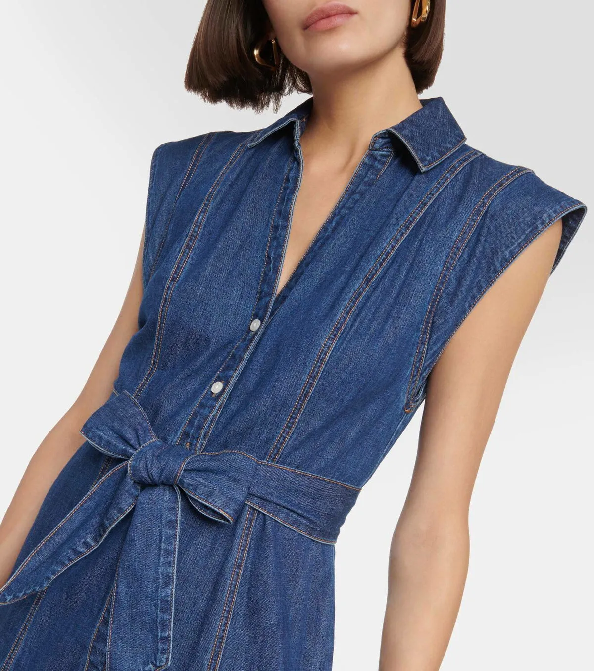 Betsy Denim Midi Dress