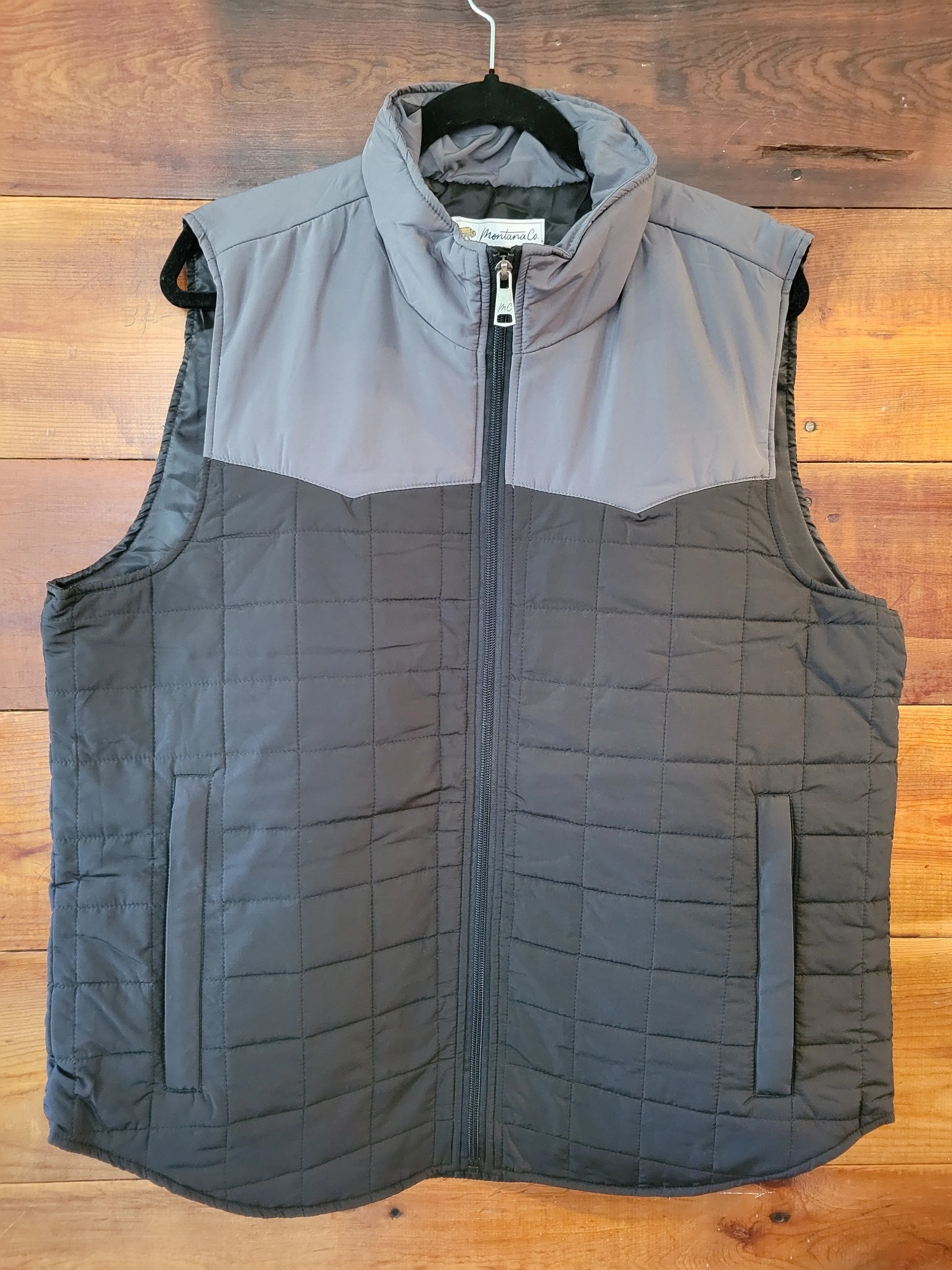 Black Puffer Vest