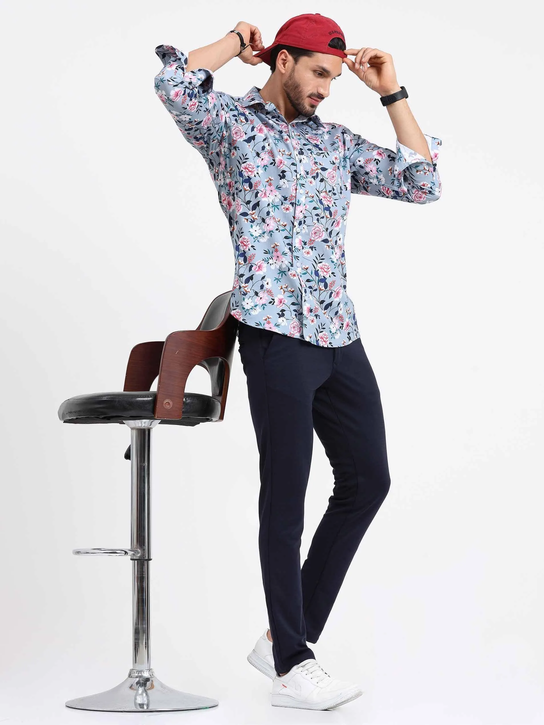 Blossom Printed Full Sleeve Shirt