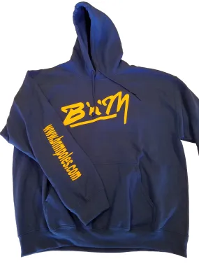 B'n'M Hoodie Royal Blue/Yellow