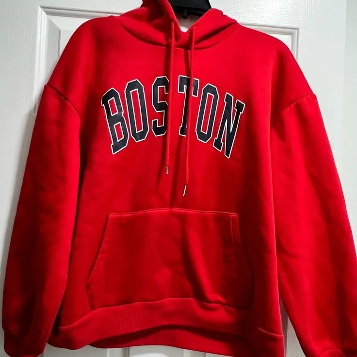 Boston Printed Hoodie For Mens