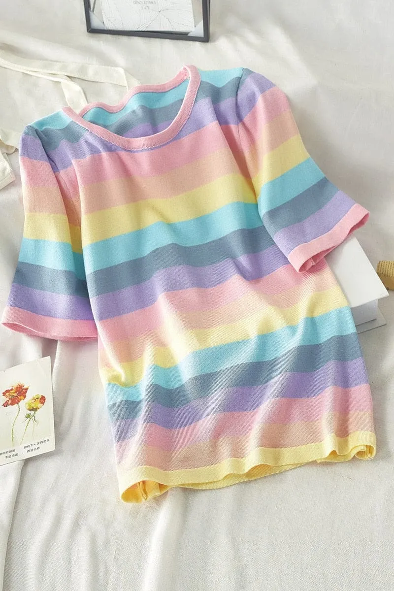 Candy Floss Pastel Kawaii Tee