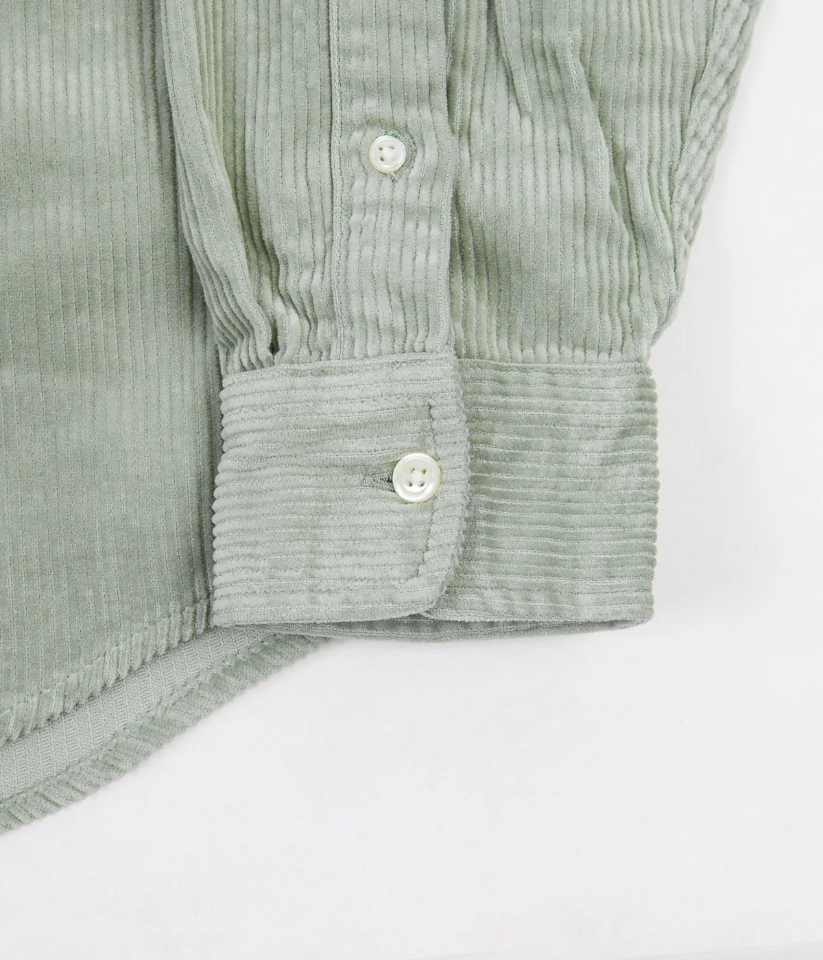 Carhartt Madison Cord Shirt - Frosted Green / Black