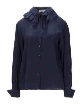 Chloé Women Shirt Dark blue 8 UK