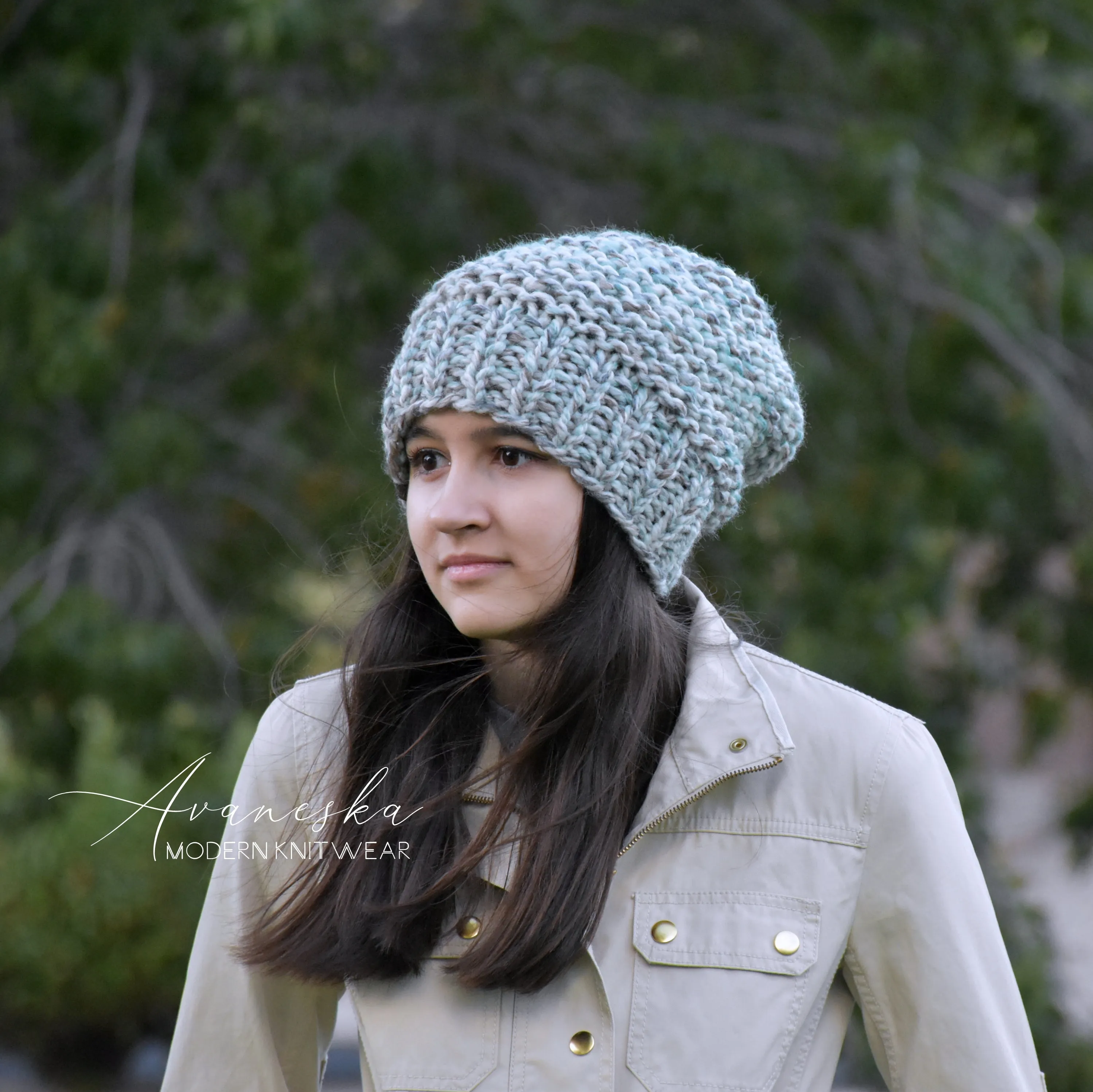 Chunky Slouchy Hat | THE DAPHNE