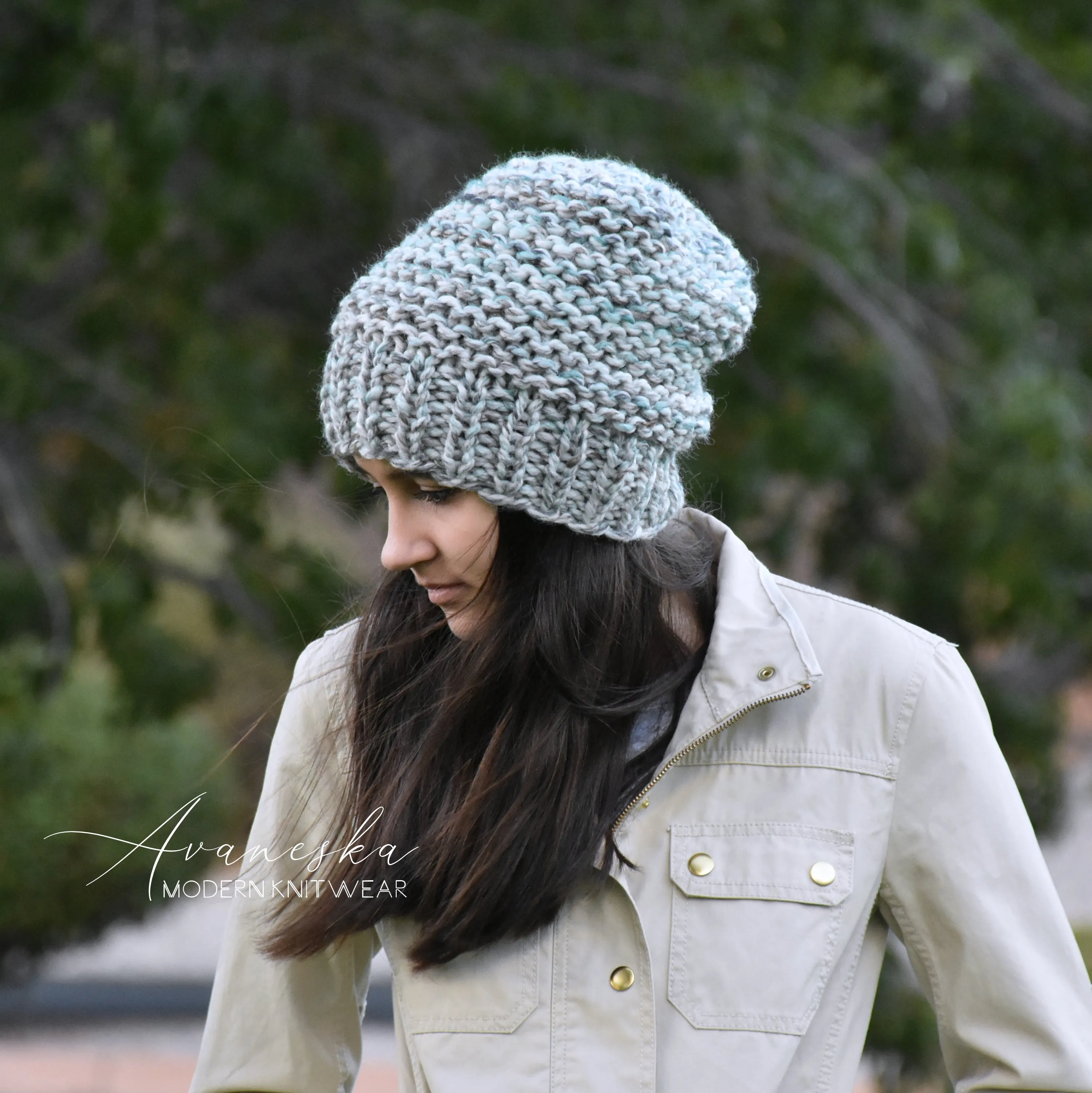 Chunky Slouchy Hat | THE DAPHNE