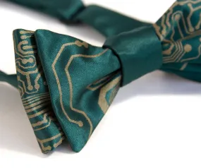 Circuit Board Bow Tie, Short Circuit printed bowtie