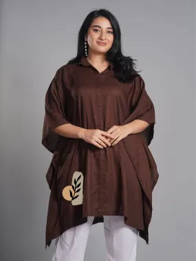 Coffee Rayon ShirtKurta - Registan