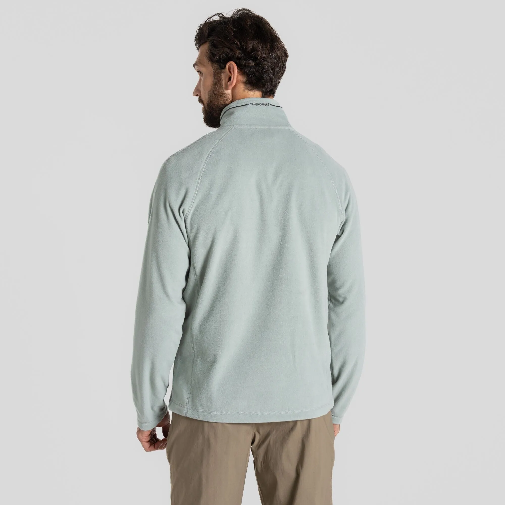 Craghoppers Mens Corey Half-Zip Fleece-LICHEN